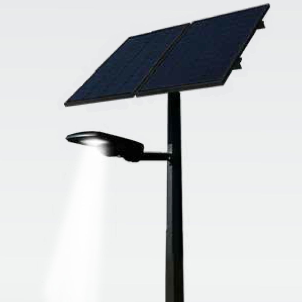 Poste Solar tipo Peatonal 20W